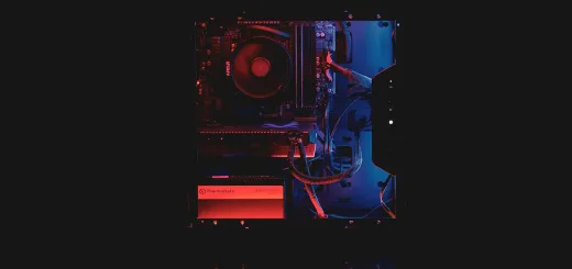 black and red audio component